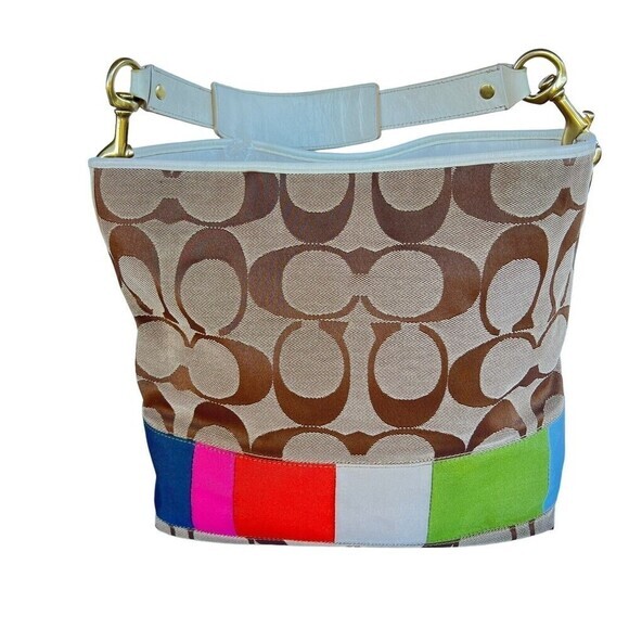 COACH 10858 Legacy Multi-Stripe Hobo Shoulder Bag Authentication‎ Certificate - Picture 4 of 16